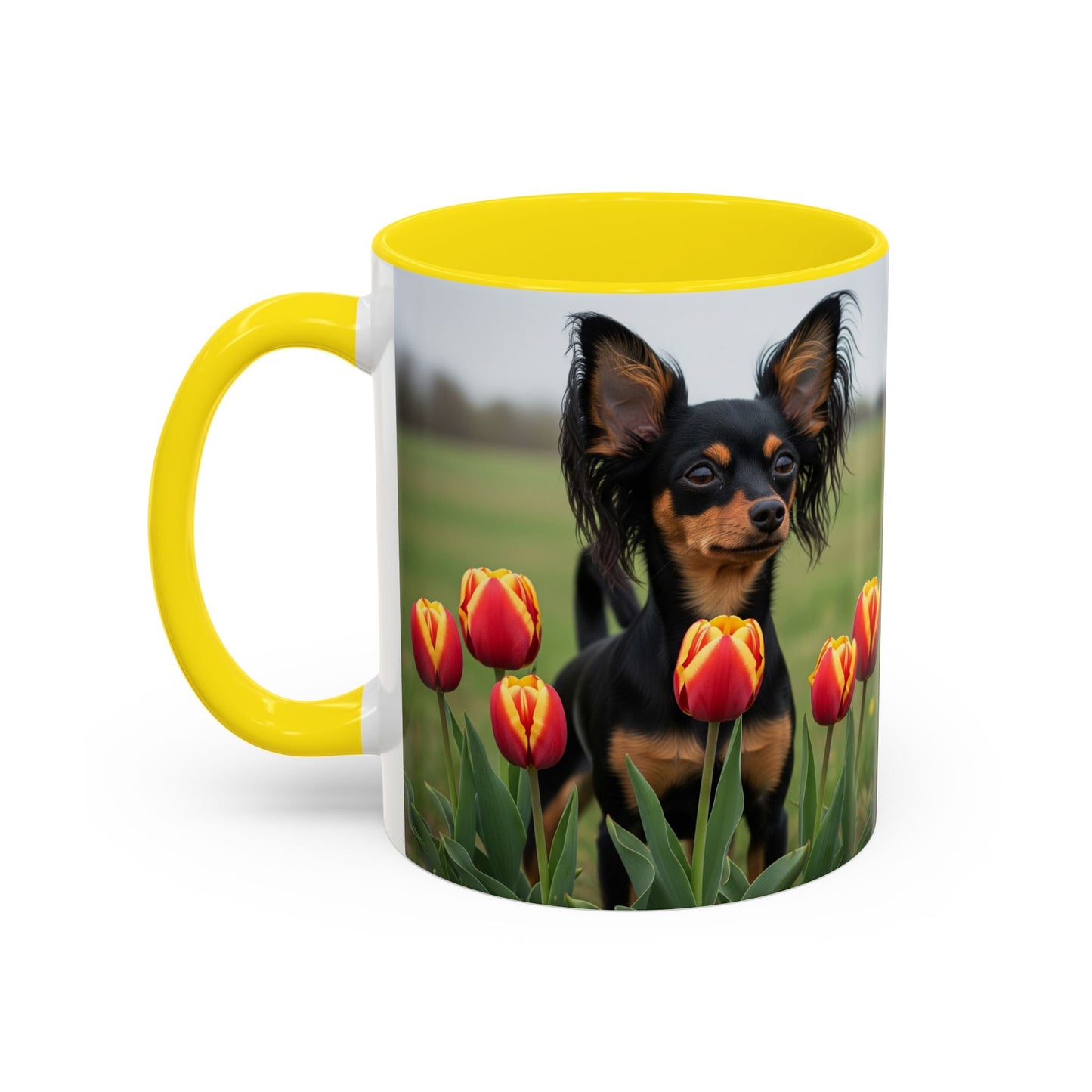 Keramiktasse mit Hunderassen-Motiv – 325 ml & 440 ml