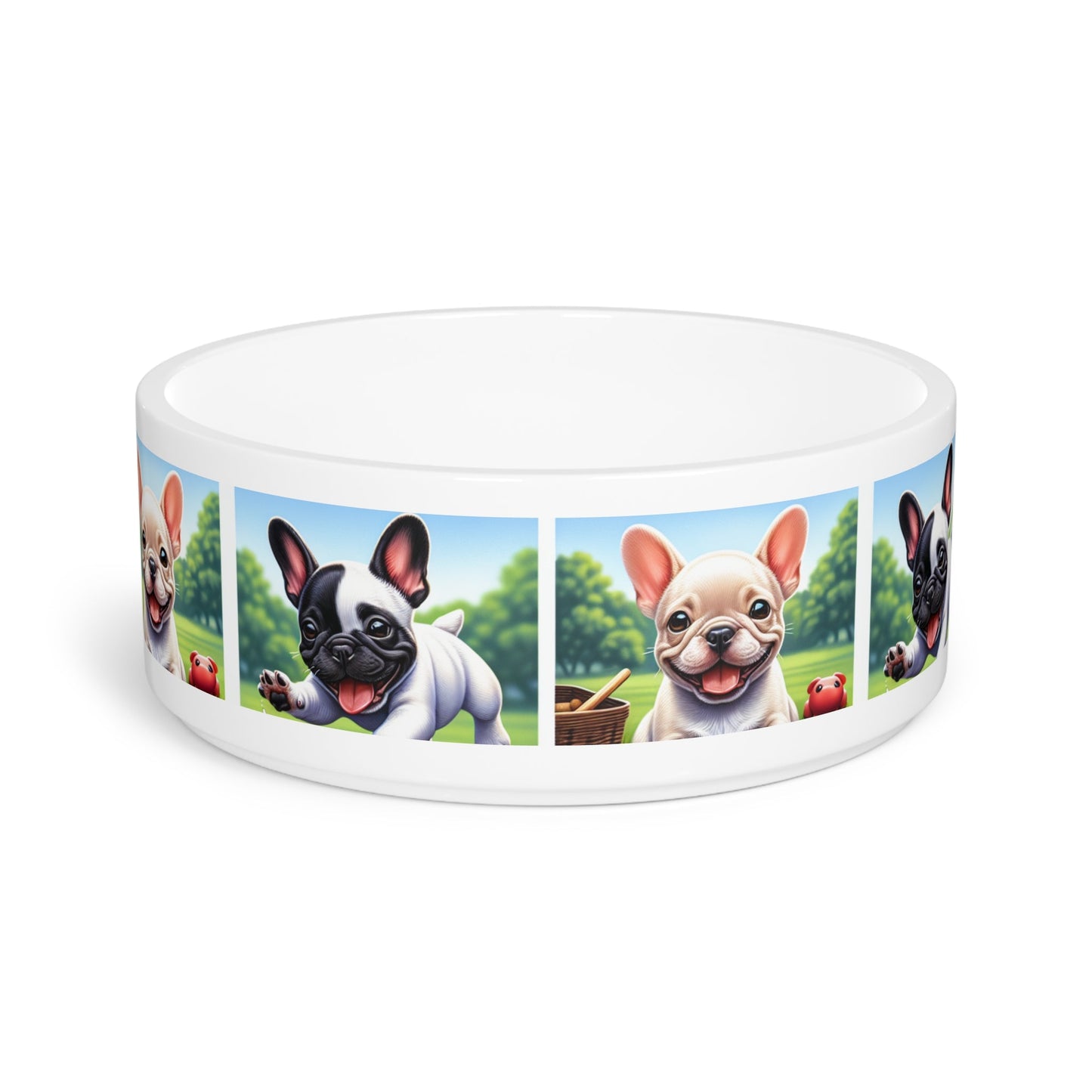 Ceramic Pet Bowl – 16 oz Dog Feeding Bowl