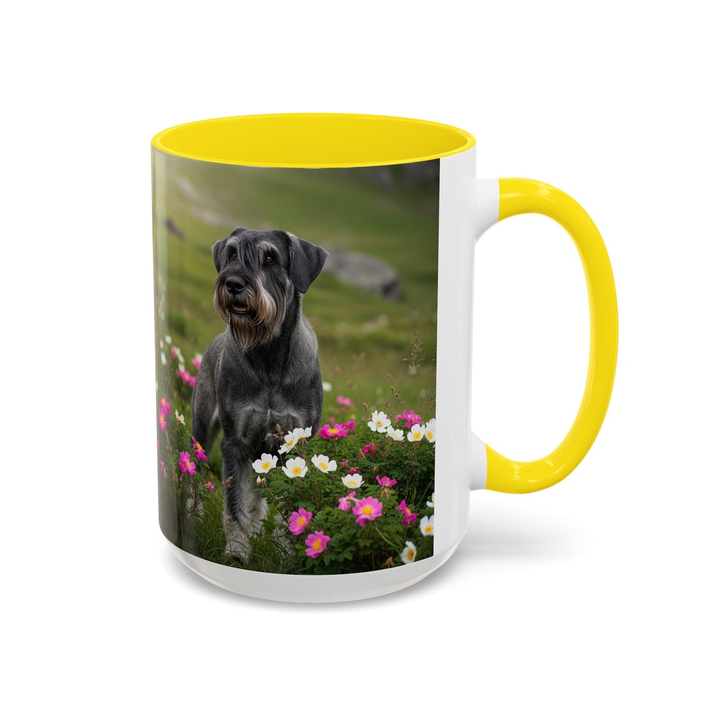 Keramiktasse mit Hunderassen-Motiv – 11 oz & 15 oz