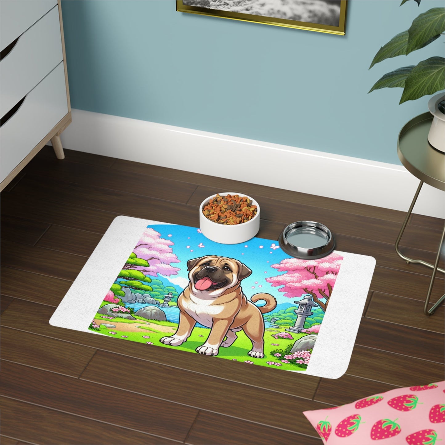 Non-Slip Pet Food Mat – Waterproof Feeding Mat for Dogs