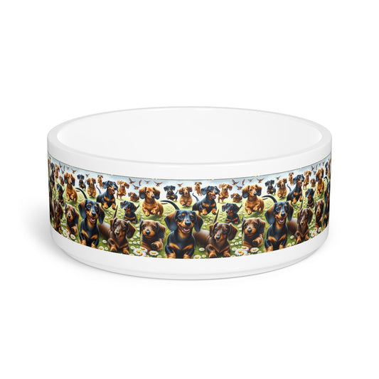 Ceramic Pet Bowl – 16 oz Dog Feeding Bowl