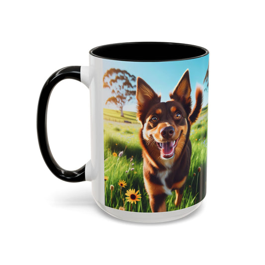 Keramiktasse mit Hunderassen-Motiv – 11 oz & 15 oz
