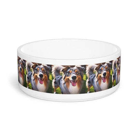 Ceramic Pet Bowl – 16 oz Dog Feeding Bowl