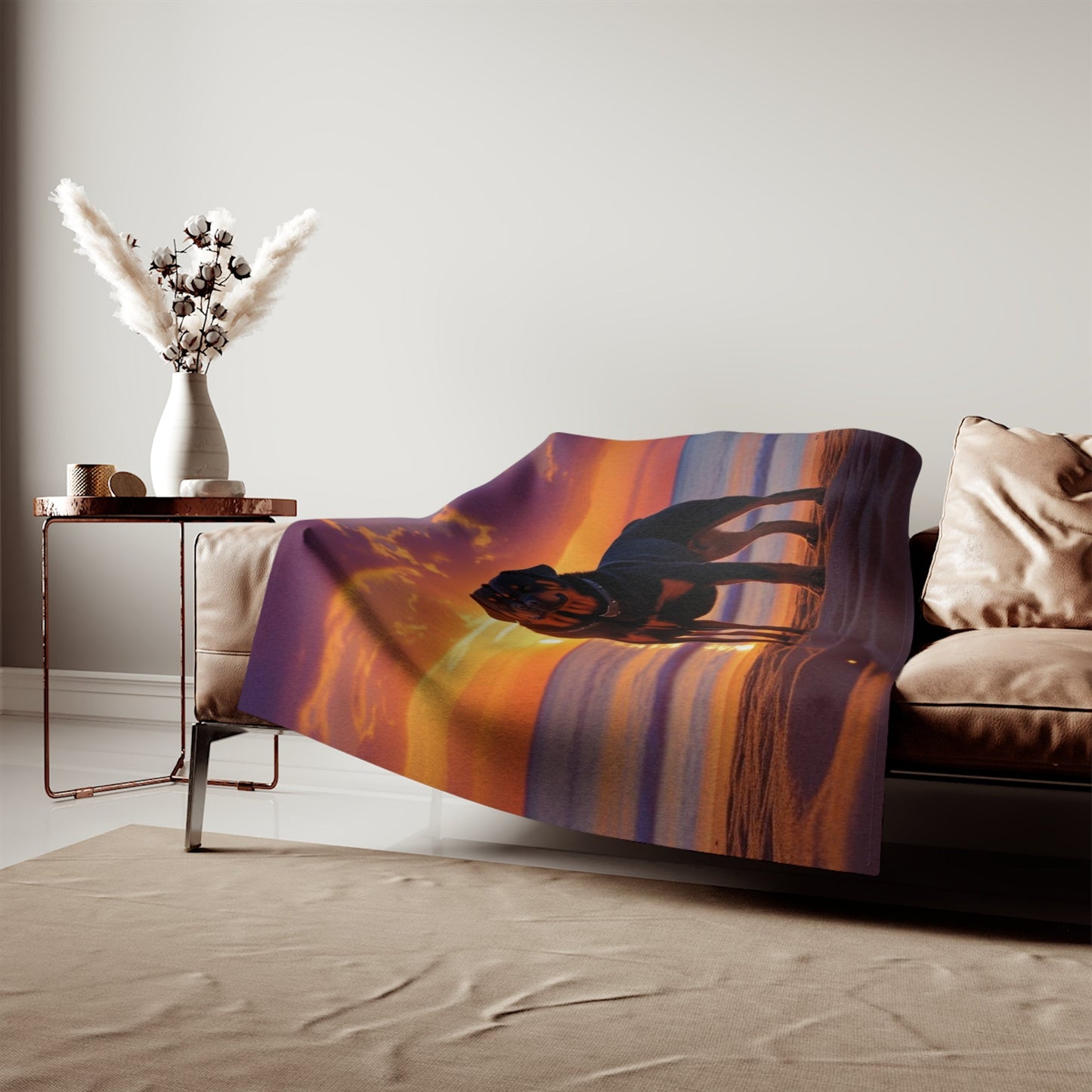 Sweatshirt Blanket – Plush Fleece Throw, 2 Size Options