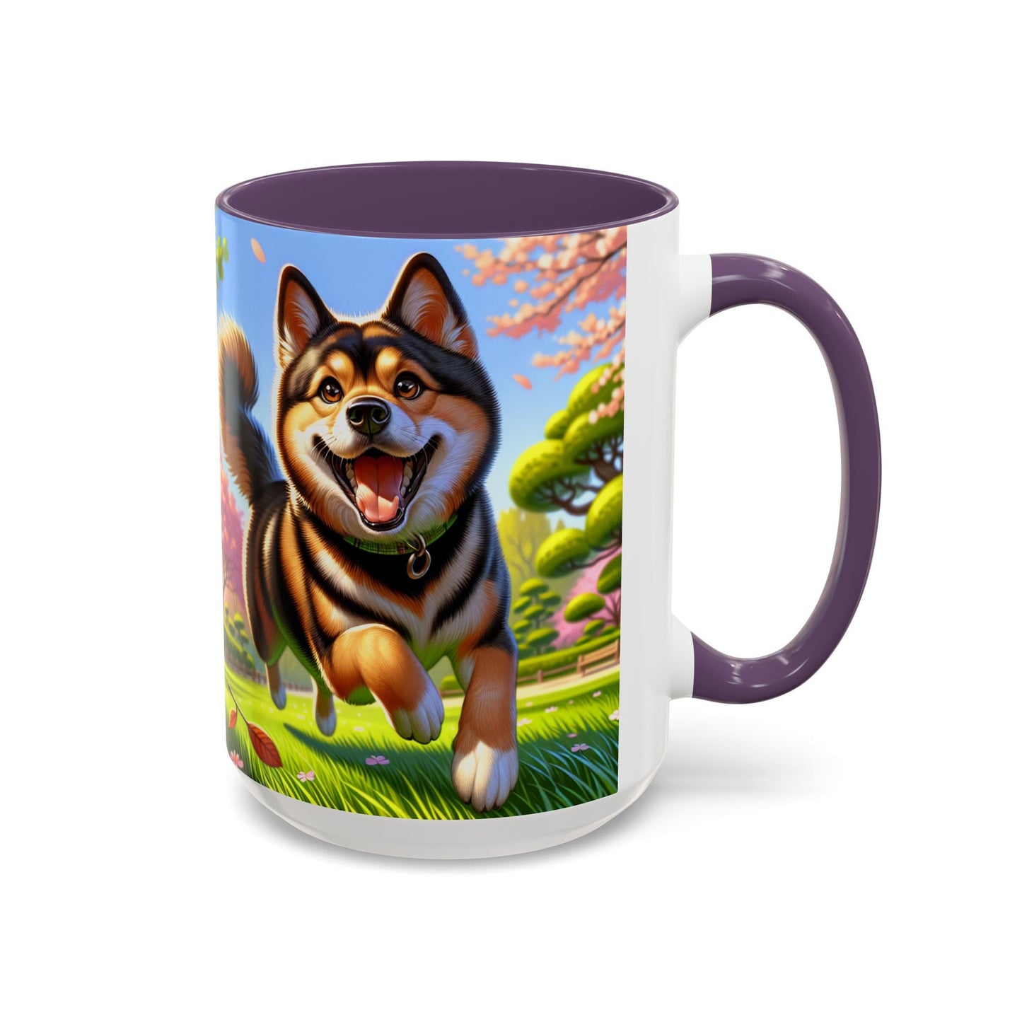 Keramiktasse mit Hunderassen-Motiv – 11 oz & 15 oz