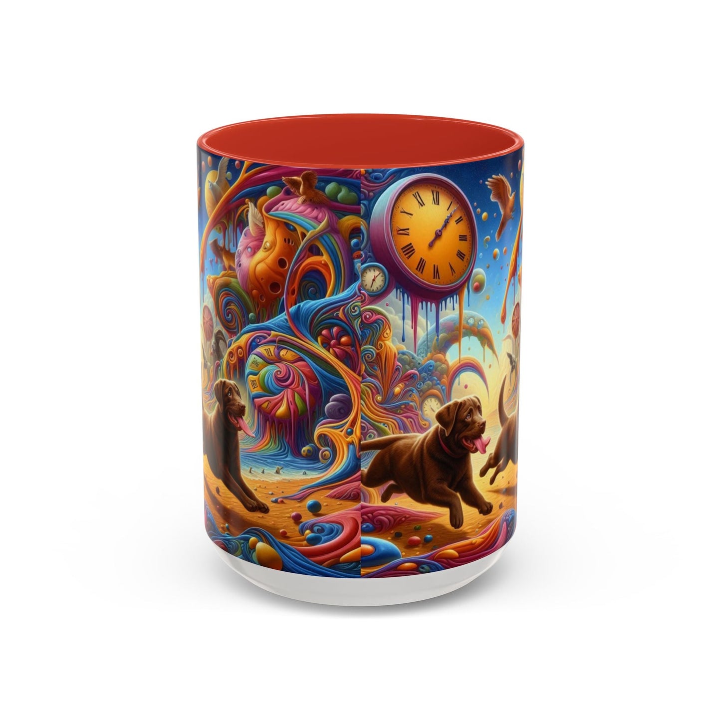 Keramiktasse mit Hunderassen-Motiv – 11 oz & 15 oz