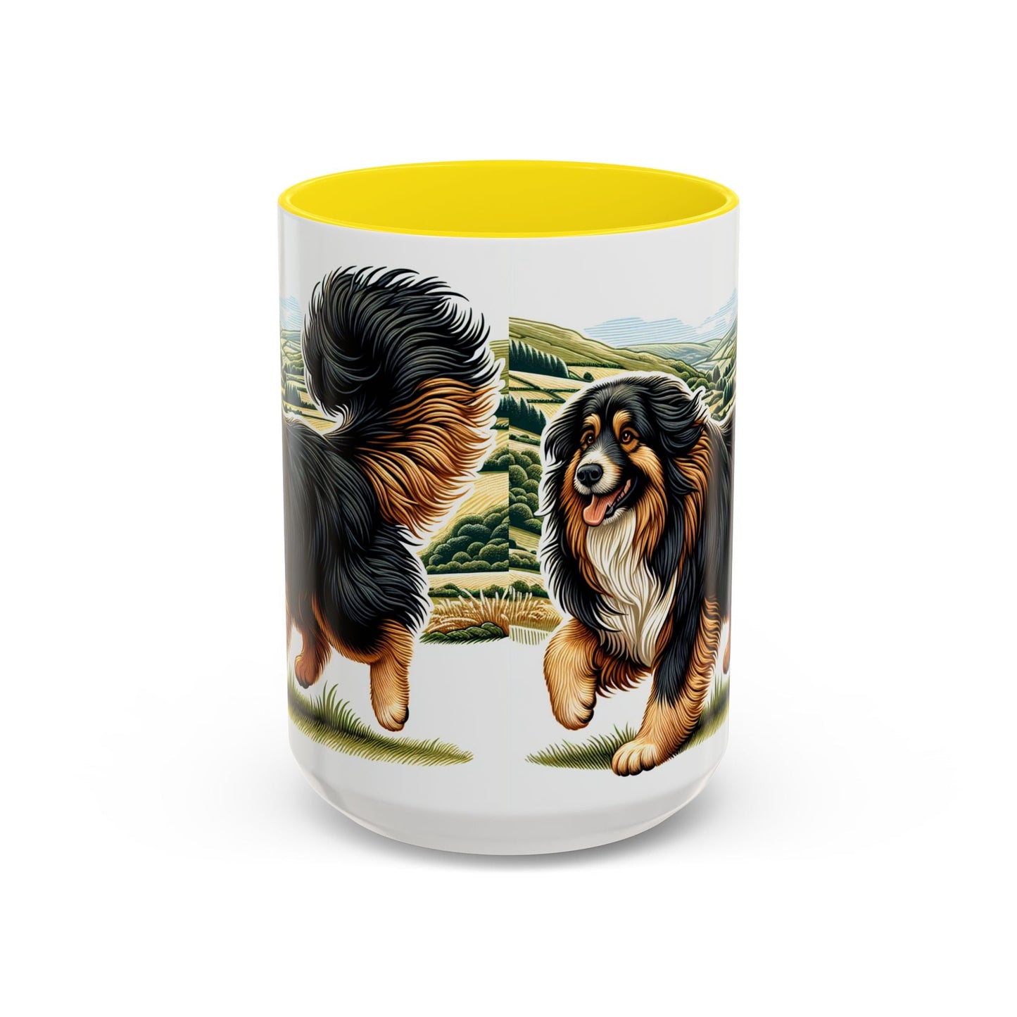 Keramiktasse mit Hunderassen-Motiv – 11 oz & 15 oz