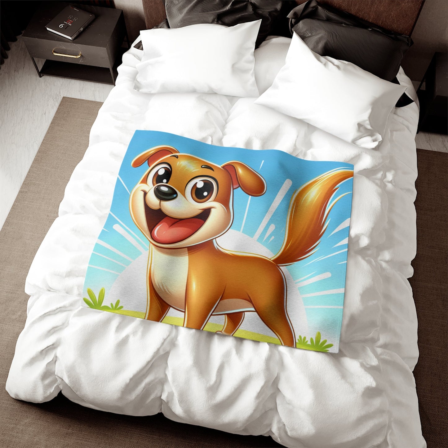 Sweatshirt Blanket – Plush Fleece Throw, 2 Size Options