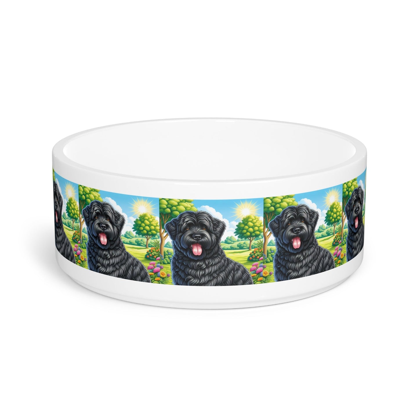 Ceramic Pet Bowl – 16 oz Dog Feeding Bowl