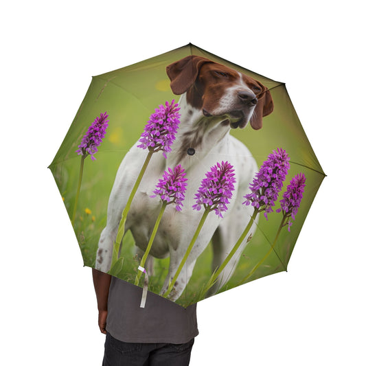 48" Semi-Automatic Umbrella – Windproof Large Travel Rain Umbrella