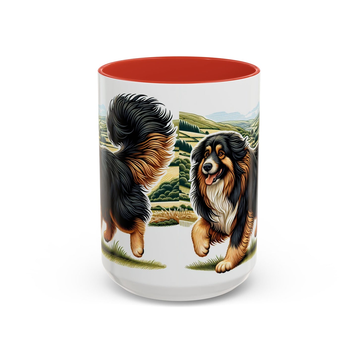 Keramiktasse mit Hunderassen-Motiv – 11 oz & 15 oz