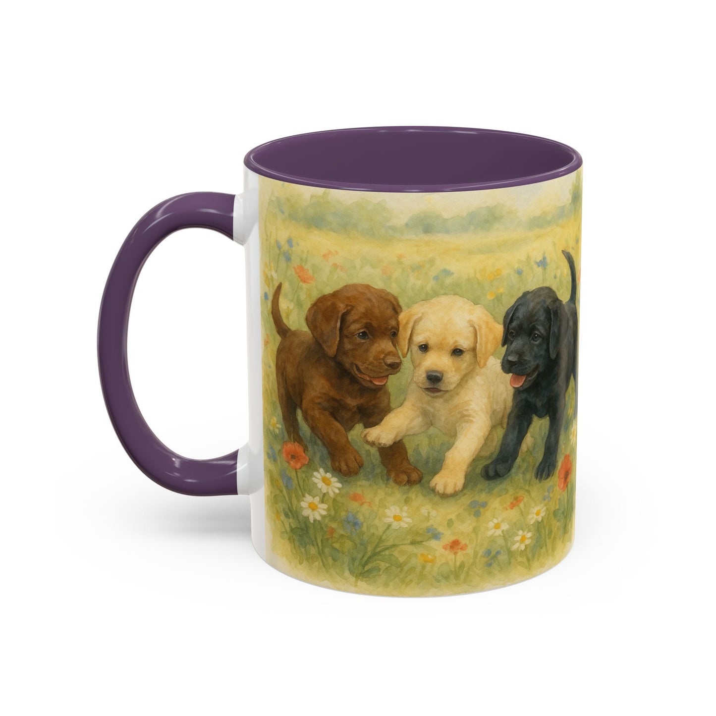 Keramiktasse mit Hunderassen-Motiv – 11 oz & 15 oz