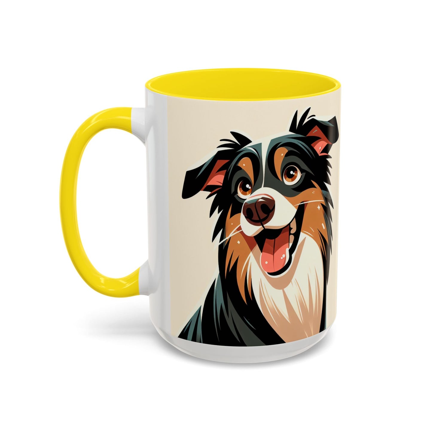 Keramiktasse mit Hunderassen-Motiv – 11 oz & 15 oz
