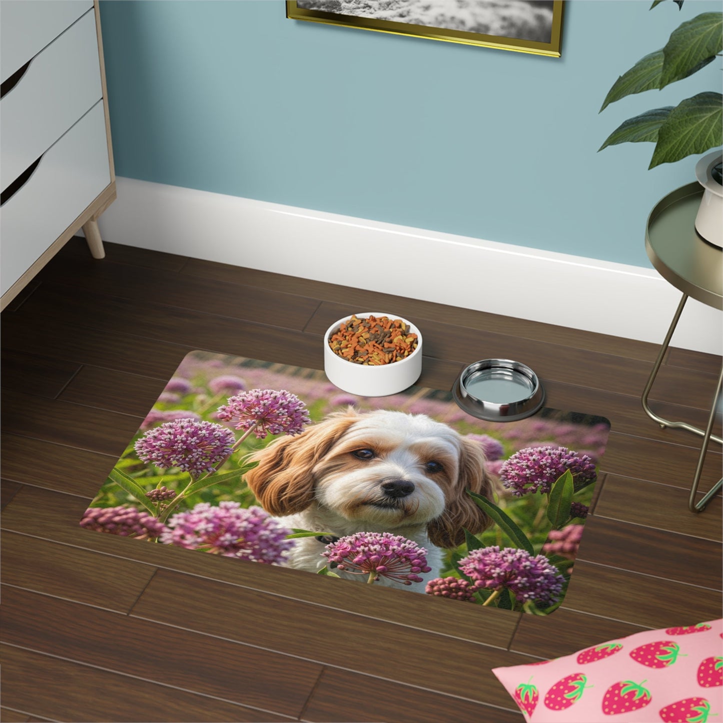 Non-Slip Pet Food Mat – Waterproof Feeding Mat for Dogs