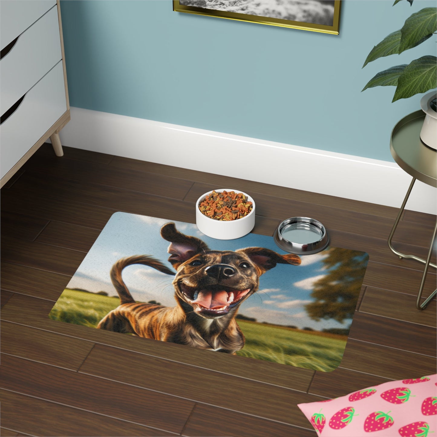 Non-Slip Pet Food Mat – Waterproof Feeding Mat for Dogs