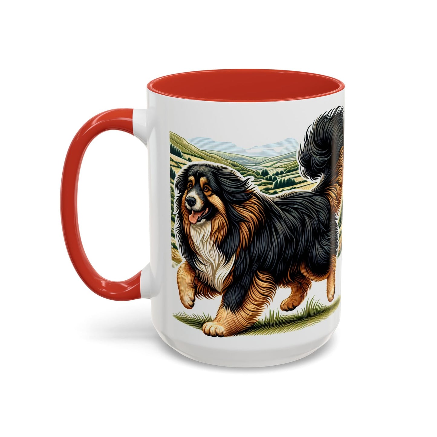 Keramiktasse mit Hunderassen-Motiv – 11 oz & 15 oz