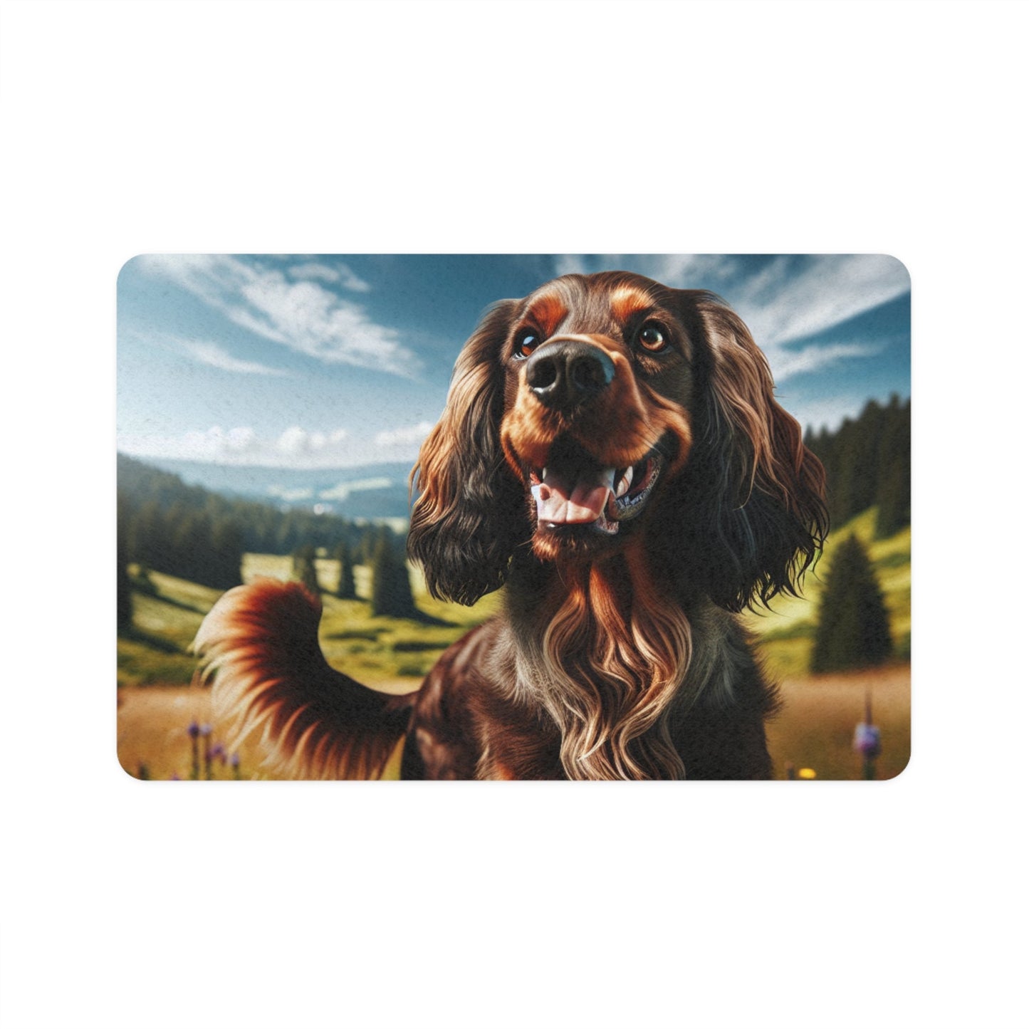 Tapis antidérapant pour animaux de compagnie – Tapis d'alimentation étanche pour chiens