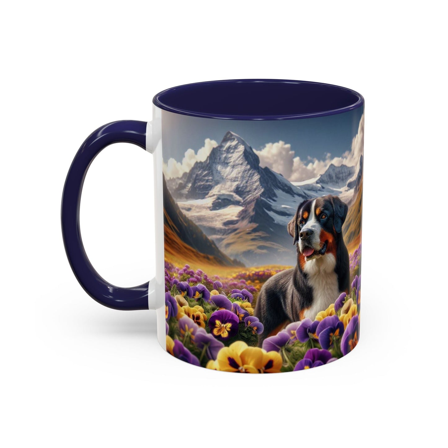 Keramiktasse mit Hunderassen-Motiv – 11 oz & 15 oz