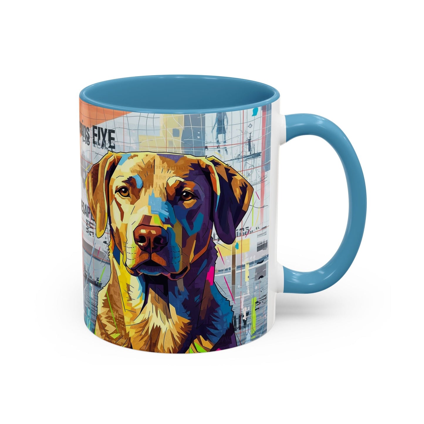 Keramiktasse mit Hunderassen-Motiv – 11 oz & 15 oz