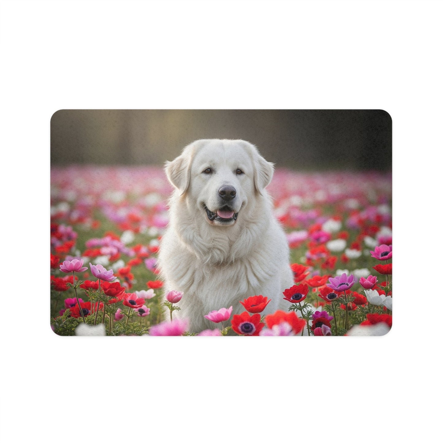 Tapis antidérapant pour animaux de compagnie – Tapis d'alimentation étanche pour chiens