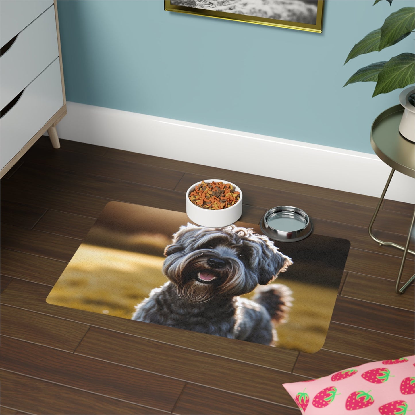 Non-Slip Pet Food Mat – Waterproof Feeding Mat for Dogs