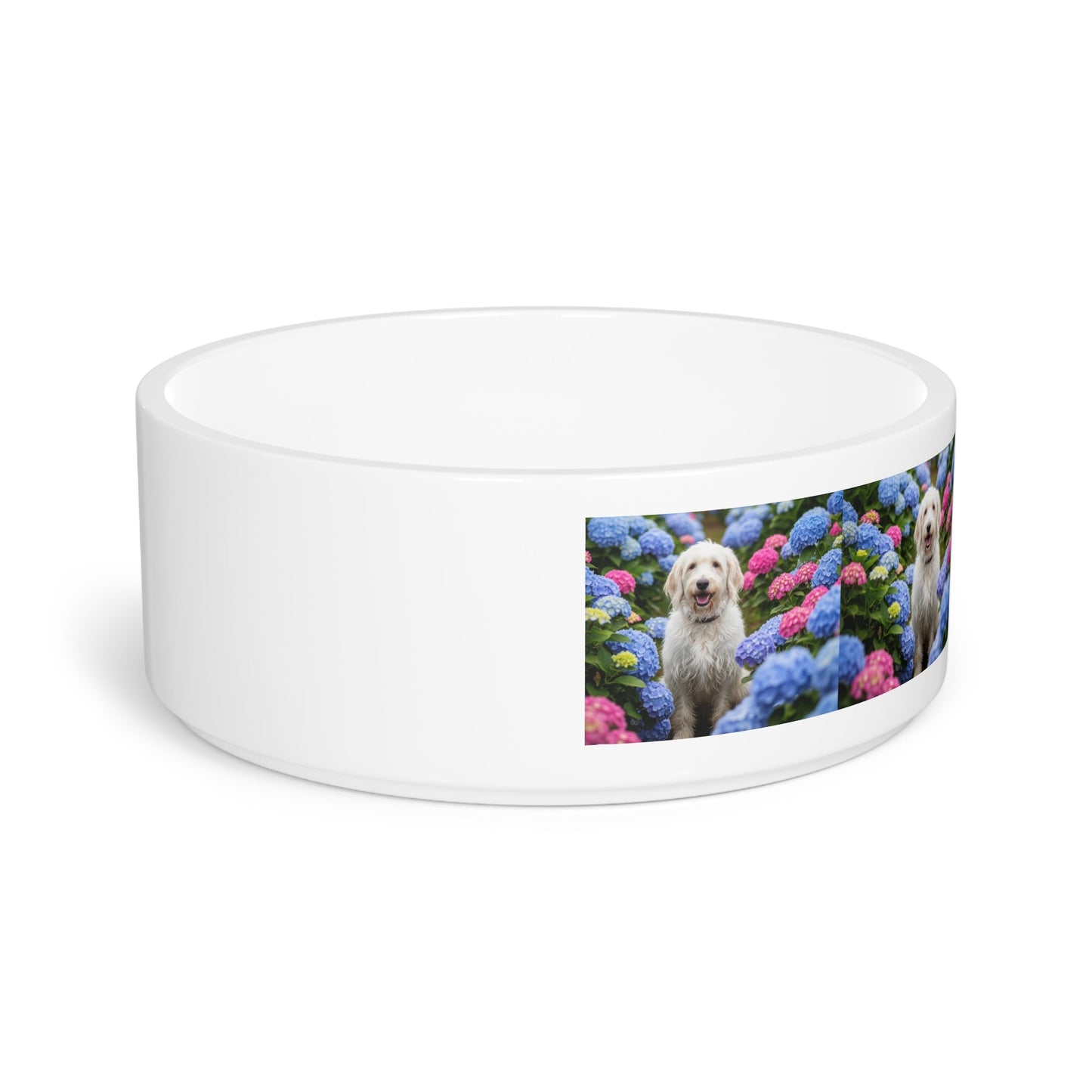 Ceramic Pet Bowl – 16 oz Dog Feeding Bowl