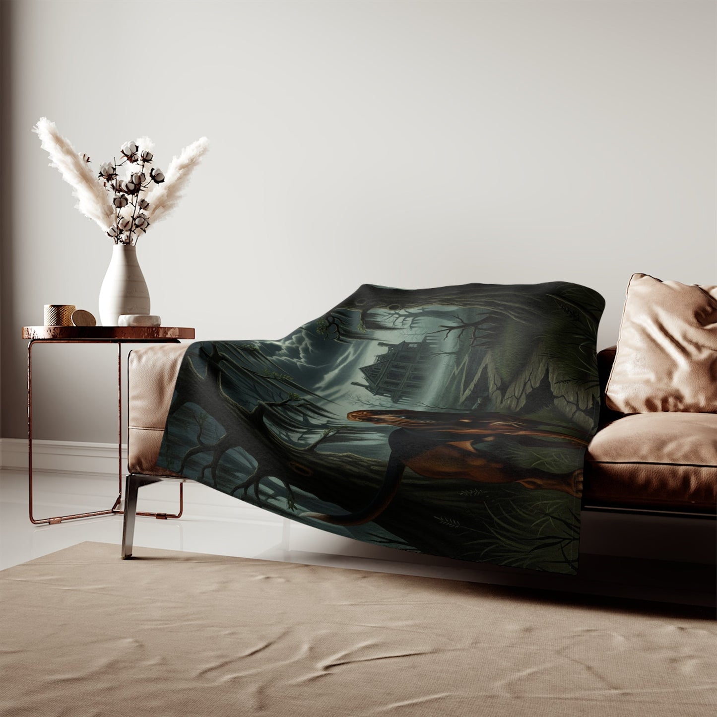 Sweatshirt Blanket – Plush Fleece Throw, 2 Size Options