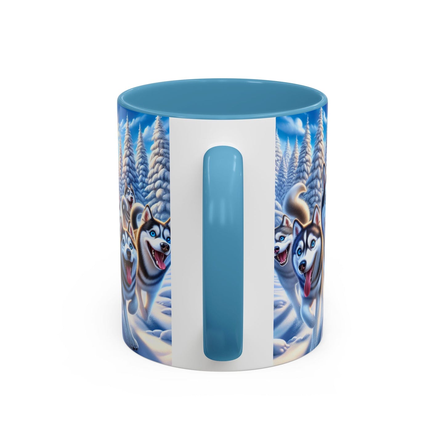 Keramiktasse mit Hunderassen-Motiv – 11 oz & 15 oz