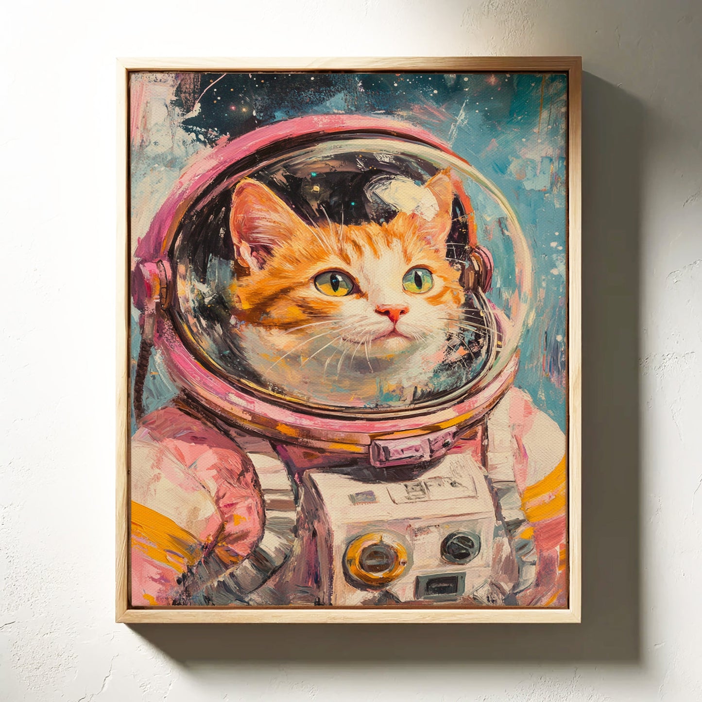 Galactic Catventure in Pink Spacesuit