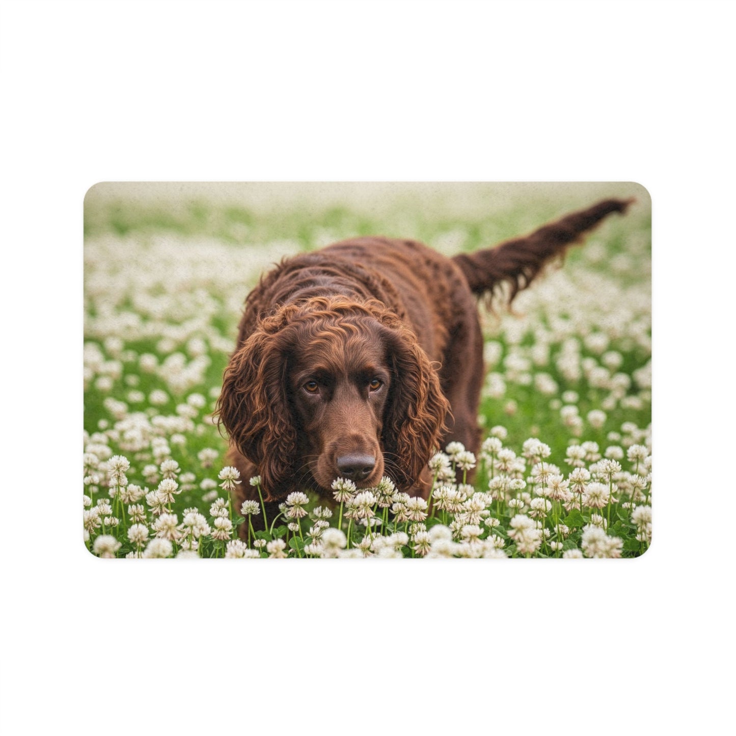 Tapis antidérapant pour animaux de compagnie – Tapis d'alimentation étanche pour chiens