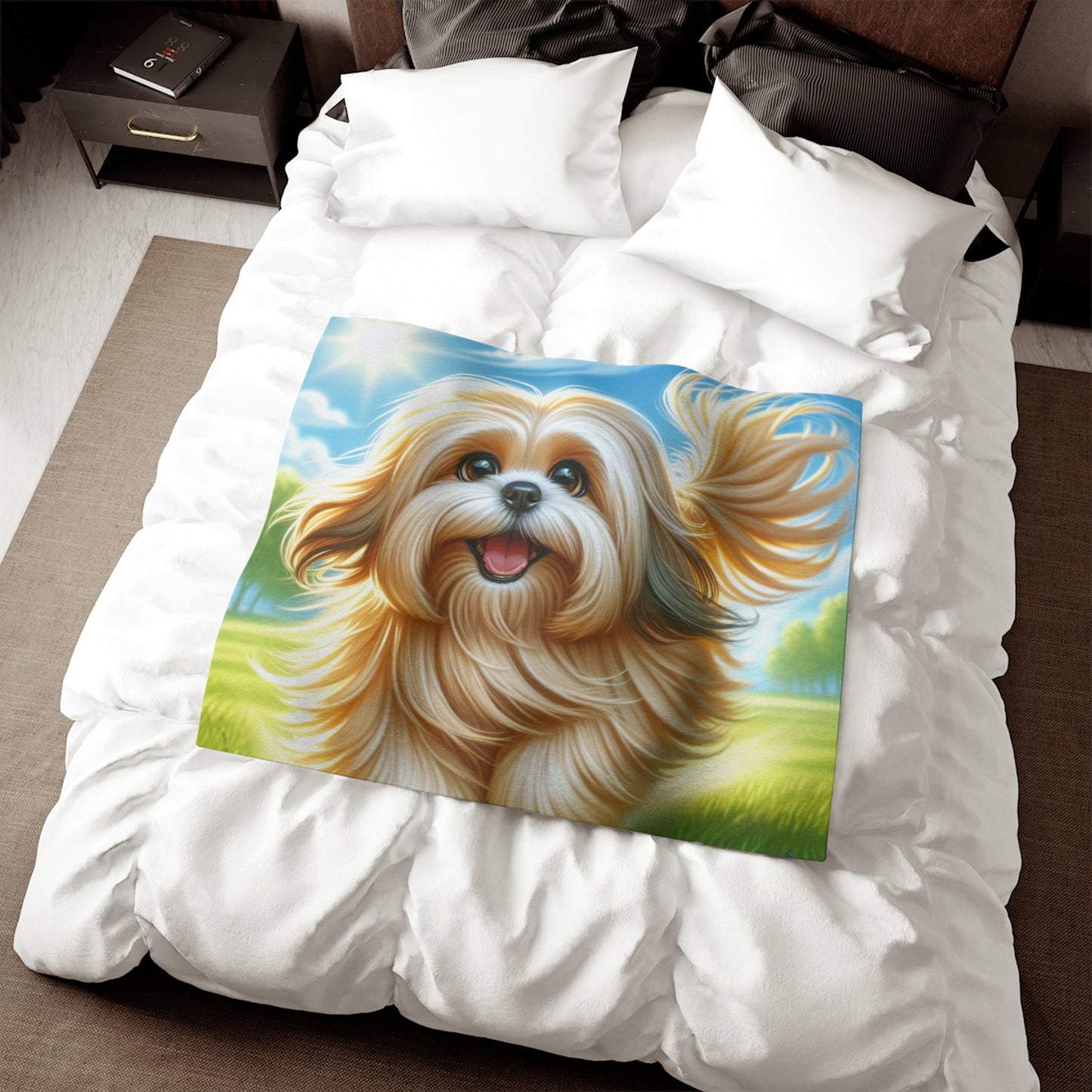 Sweatshirt Blanket – Plush Fleece Throw, 2 Size Options