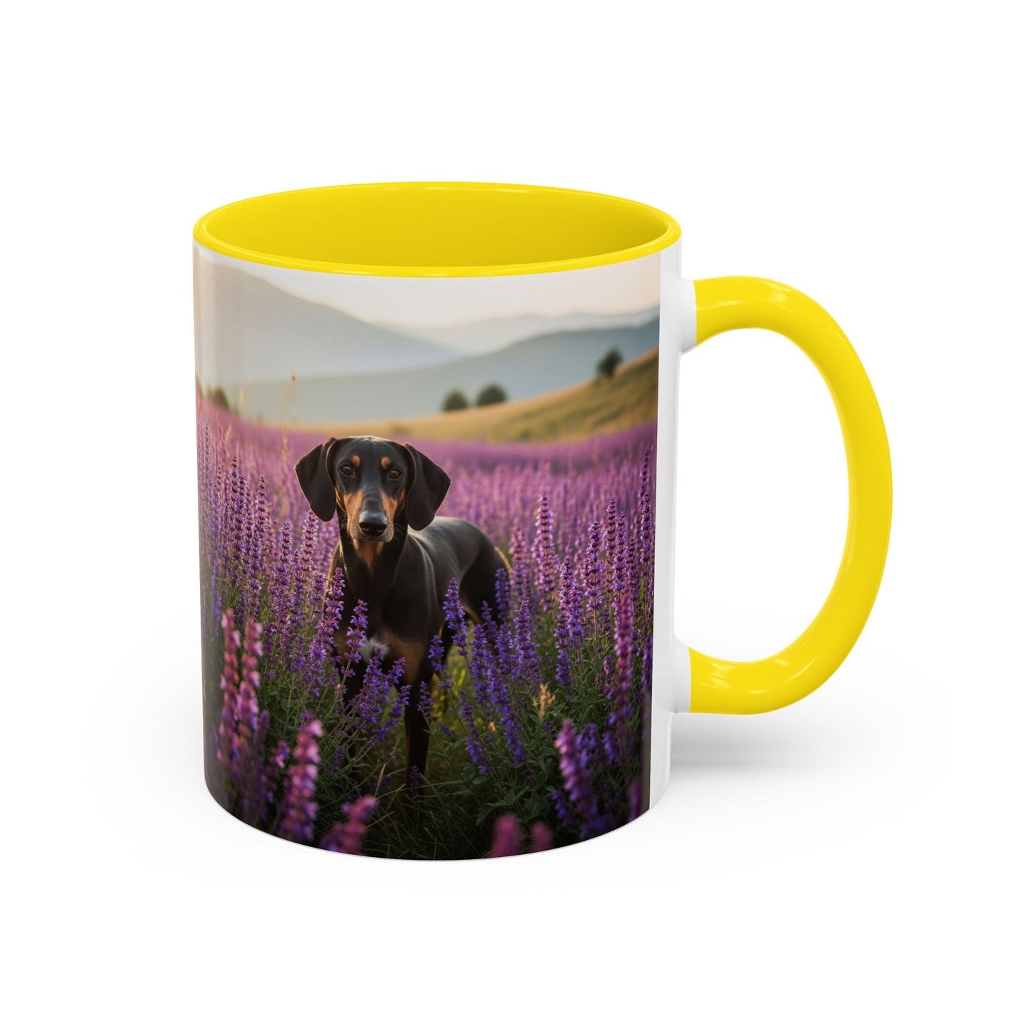 Keramiktasse mit Hunderassen-Motiv – 325 ml & 440 ml