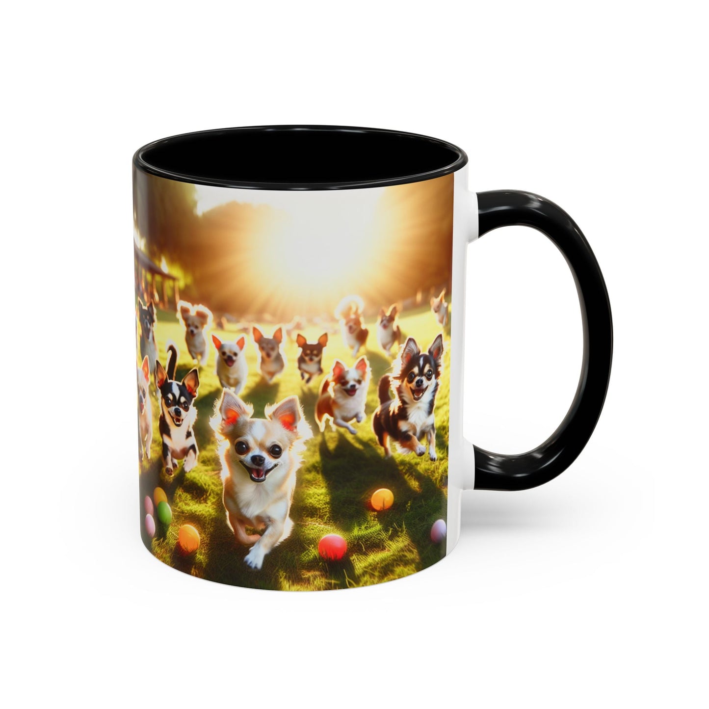 Keramiktasse mit Hunderassen-Motiv – 11 oz & 15 oz