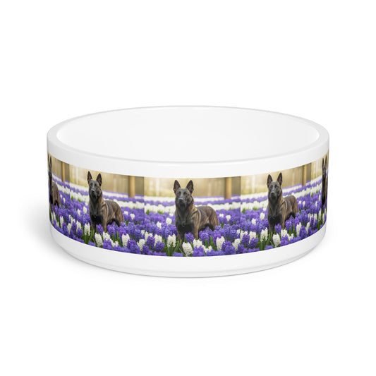 Ceramic Pet Bowl – 16 oz Dog Feeding Bowl