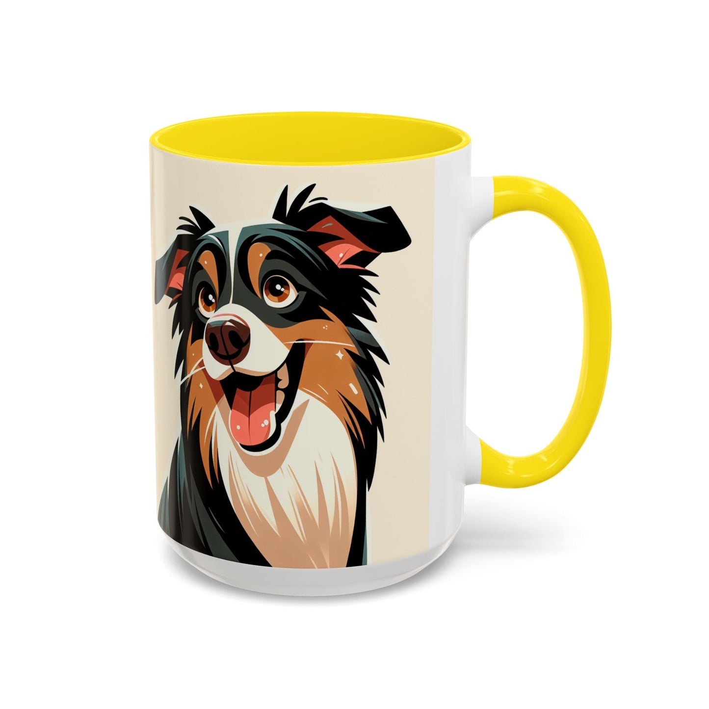 Keramiktasse mit Hunderassen-Motiv – 11 oz & 15 oz