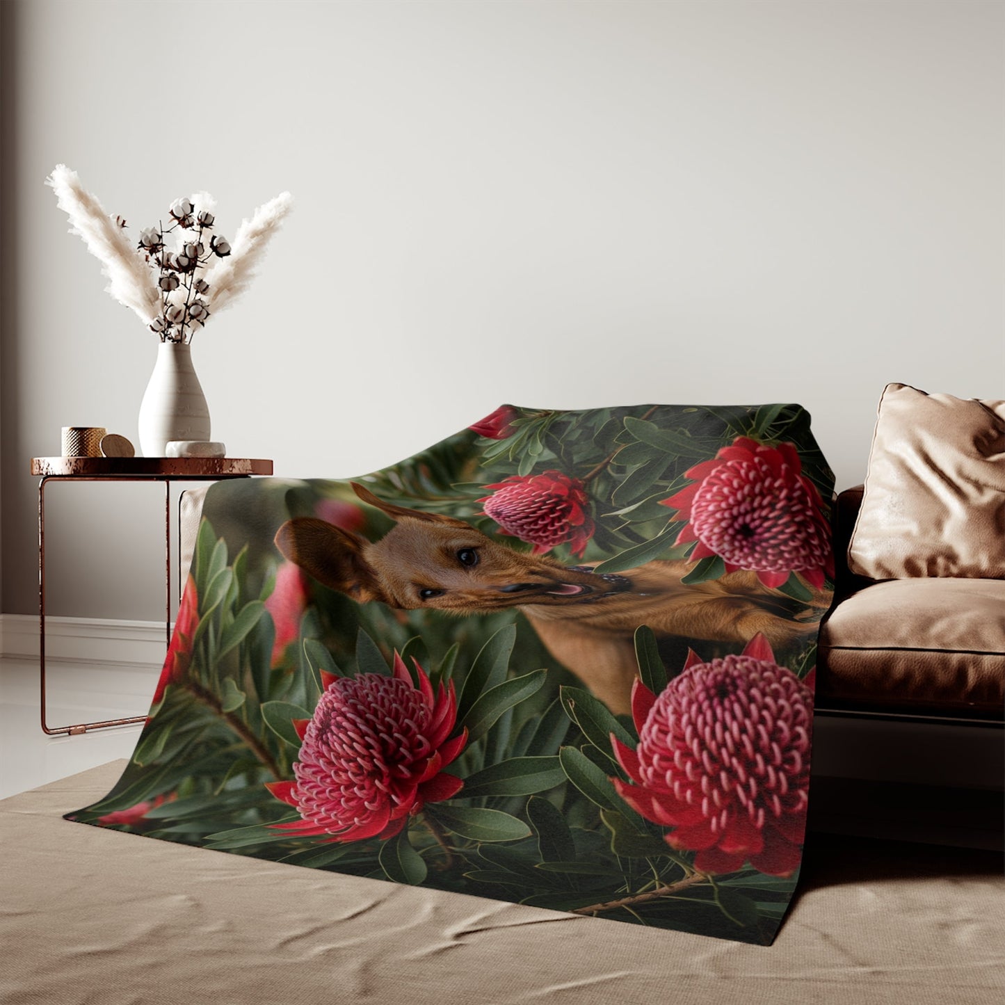 Sweatshirt Blanket – Plush Fleece Throw, 2 Size Options