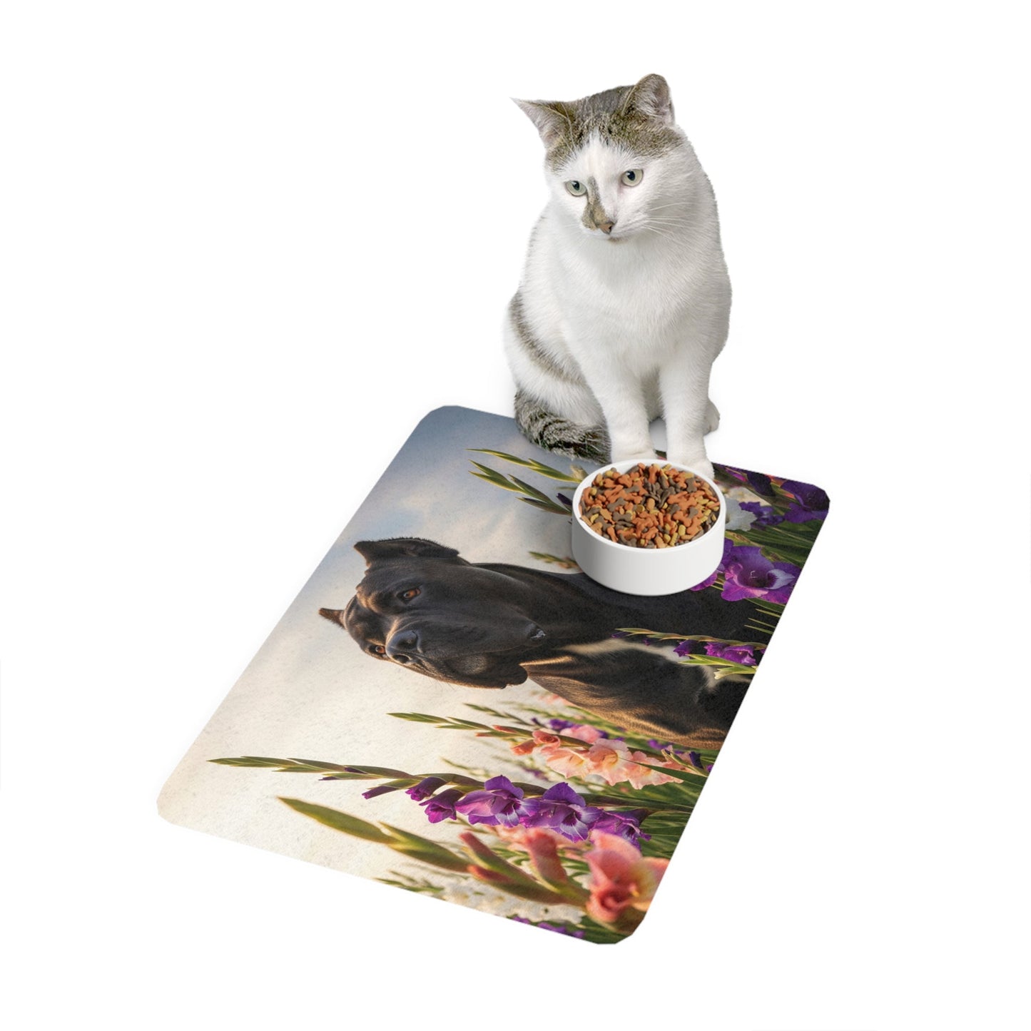 Non-Slip Pet Food Mat – Waterproof Feeding Mat for Dogs