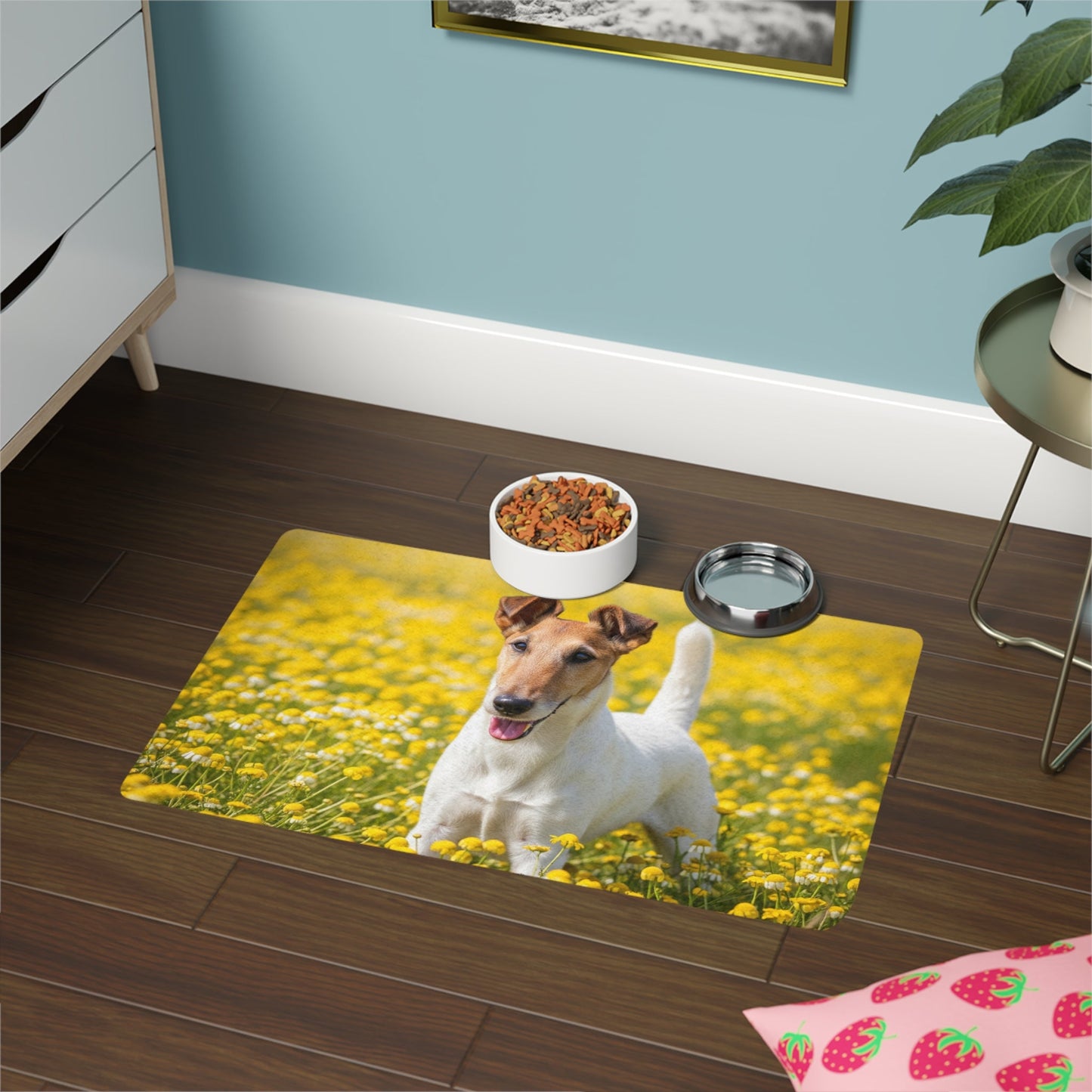 Non-Slip Pet Food Mat – Waterproof Feeding Mat for Dogs