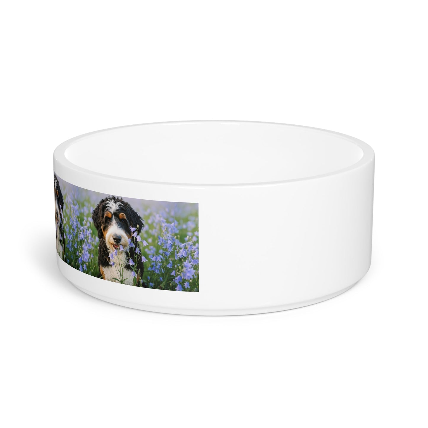 Ceramic Pet Bowl – 16 oz Dog Feeding Bowl