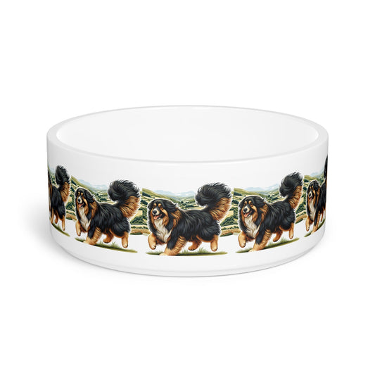 Ceramic Pet Bowl – 16 oz Dog Feeding Bowl