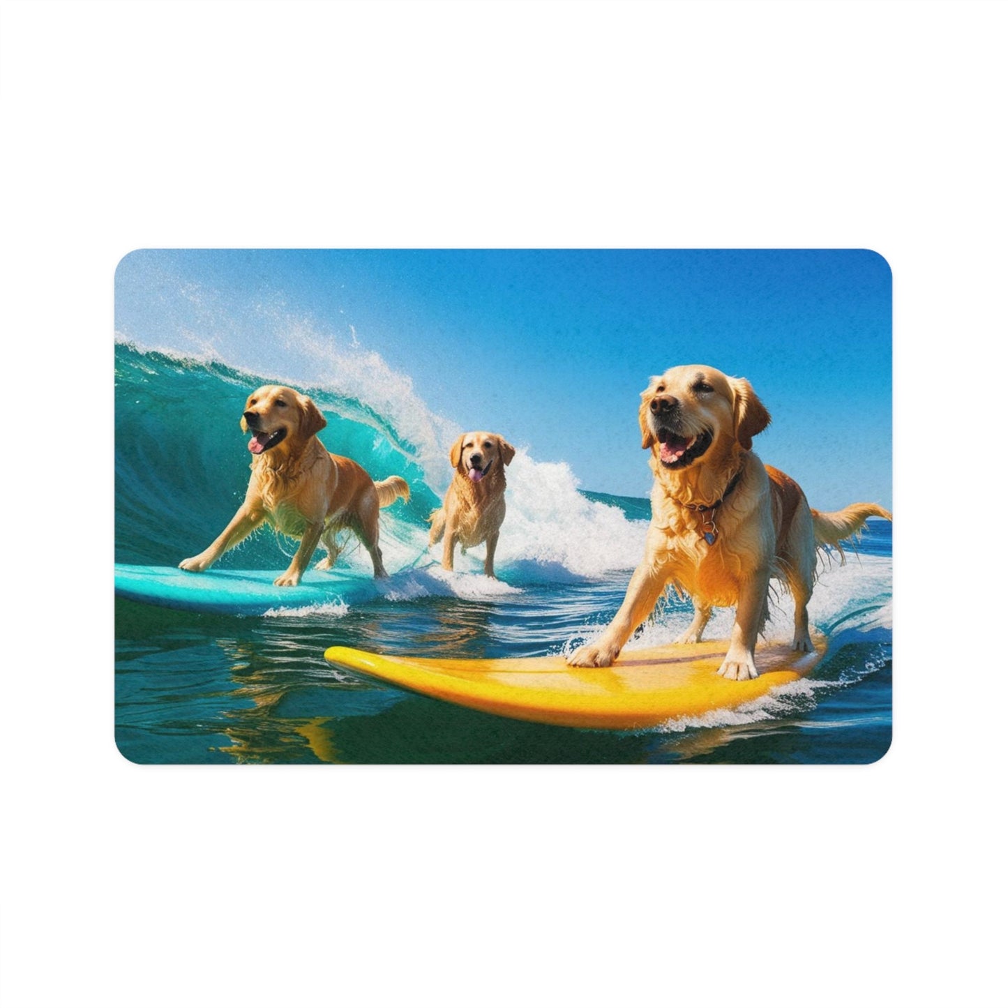 Non-Slip Pet Food Mat – Waterproof Feeding Mat for Dogs