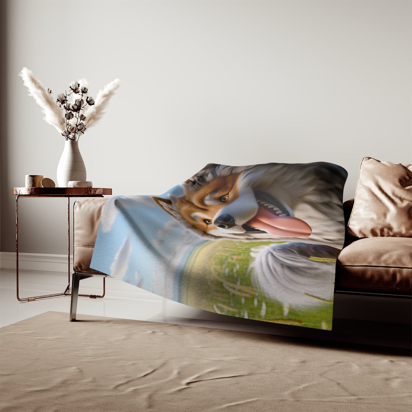 Sweatshirt Blanket – Plush Fleece Throw, 2 Size Options
