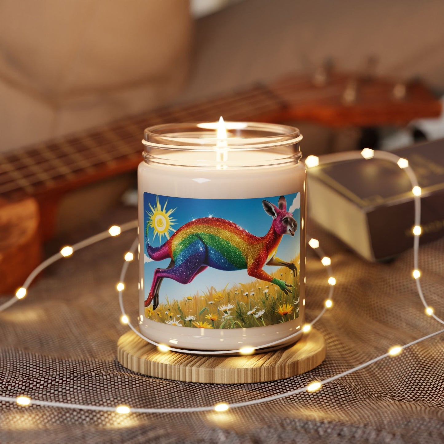 Bougie en cire de soja – Bougie parfumée en pot