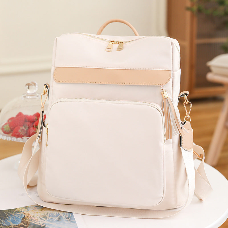 Nylon Anti-Theft Casual Dual-Use Backpack
