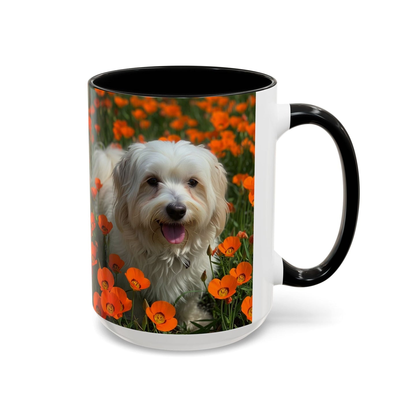 Keramiktasse mit Hunderassen-Motiv – 11 oz & 15 oz