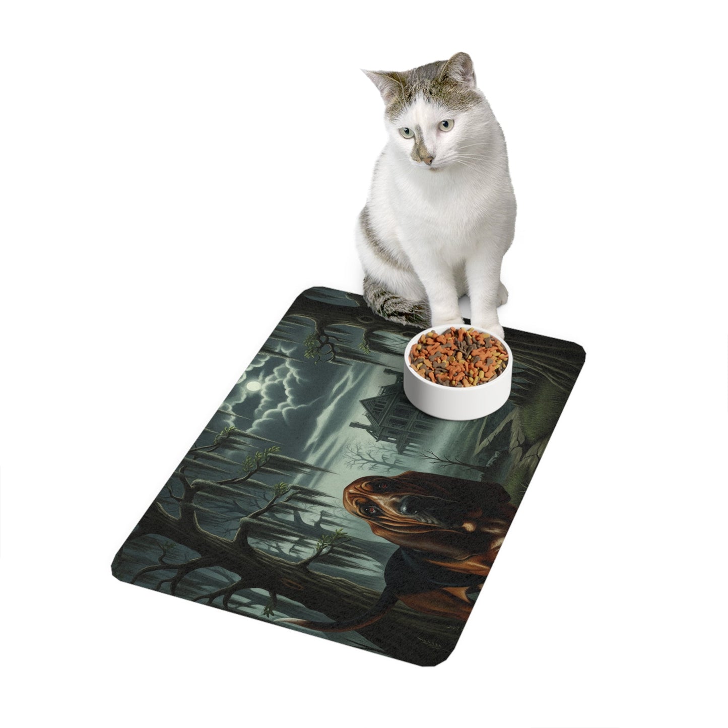 Non-Slip Pet Food Mat – Waterproof Feeding Mat for Dogs