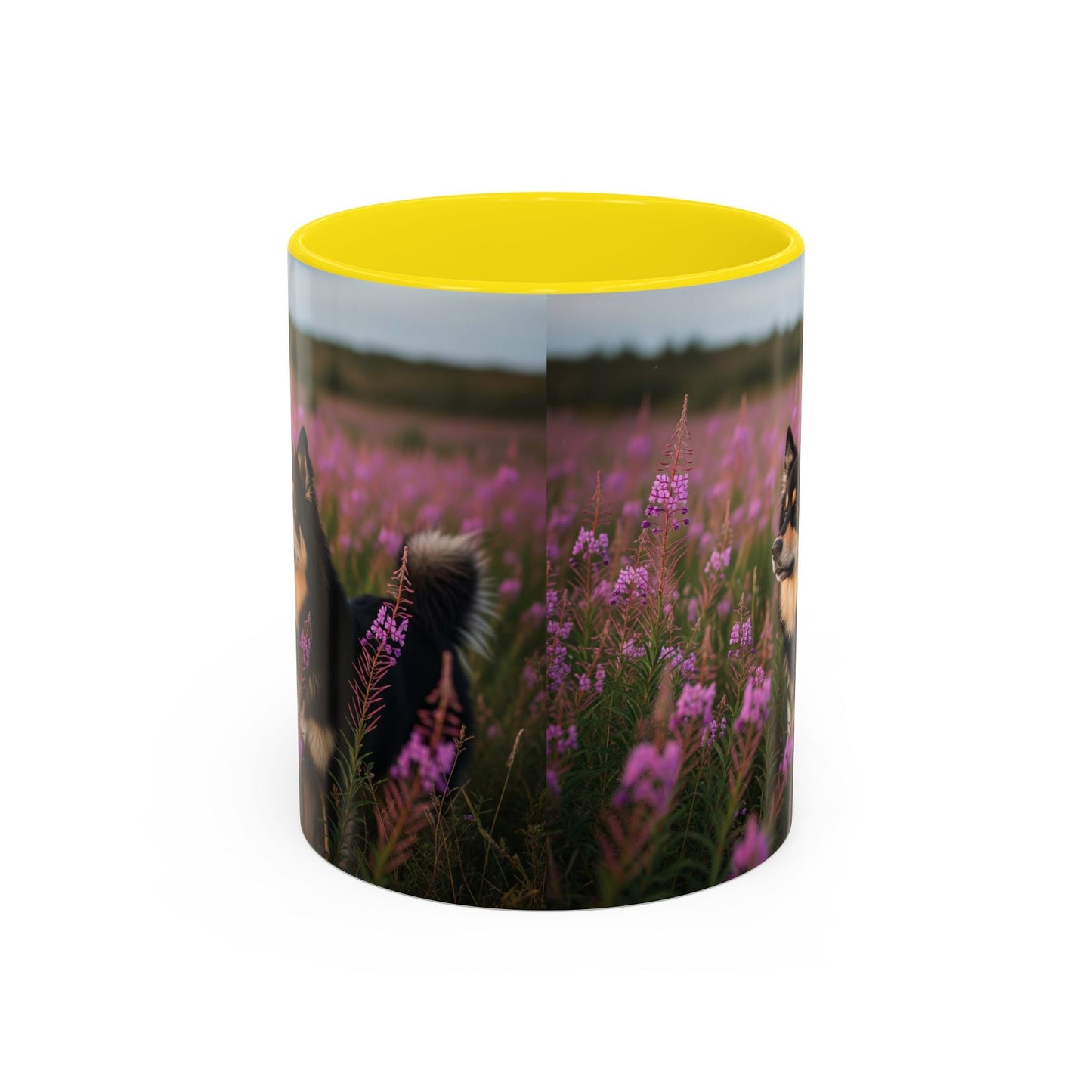 Keramiktasse mit Hunderassen-Motiv – 11 oz & 15 oz