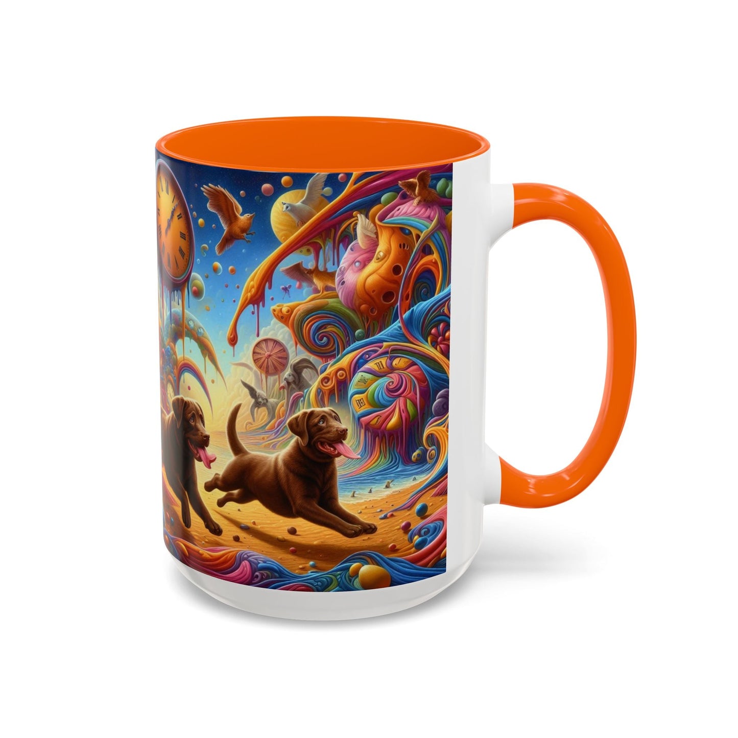 Keramiktasse mit Hunderassen-Motiv – 11 oz & 15 oz