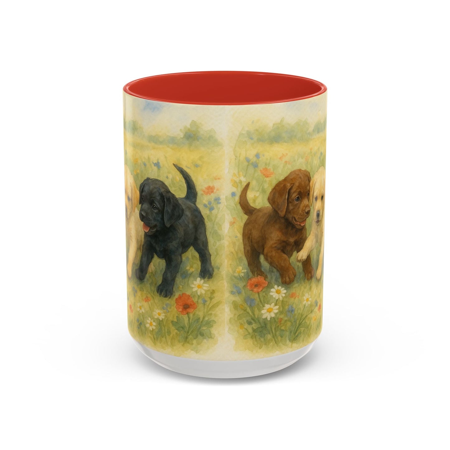 Keramiktasse mit Hunderassen-Motiv – 11 oz & 15 oz