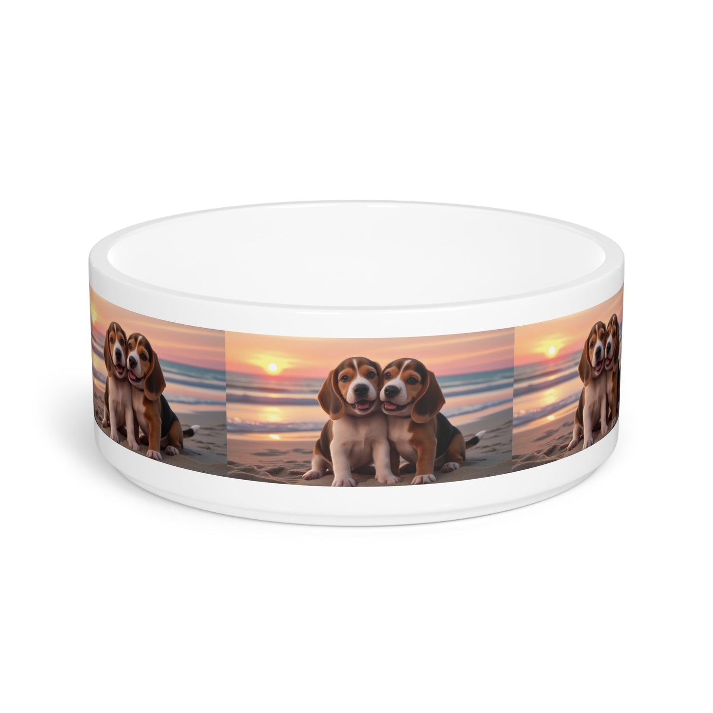 Ceramic Pet Bowl – 16 oz Dog Feeding Bowl